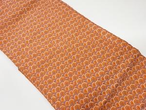 リサイクル　子持ち青海波模様織出し名古屋帯